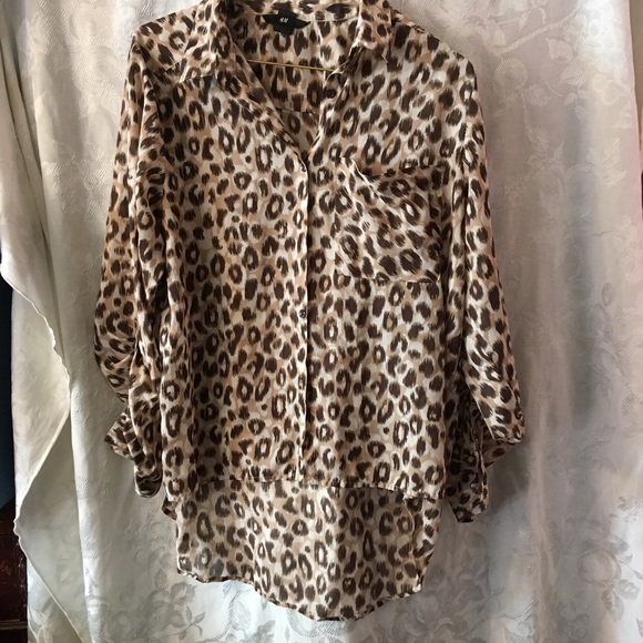 Hm leopard shirt Clearance